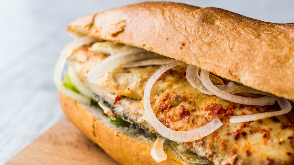 Grilled Fish Sandwich