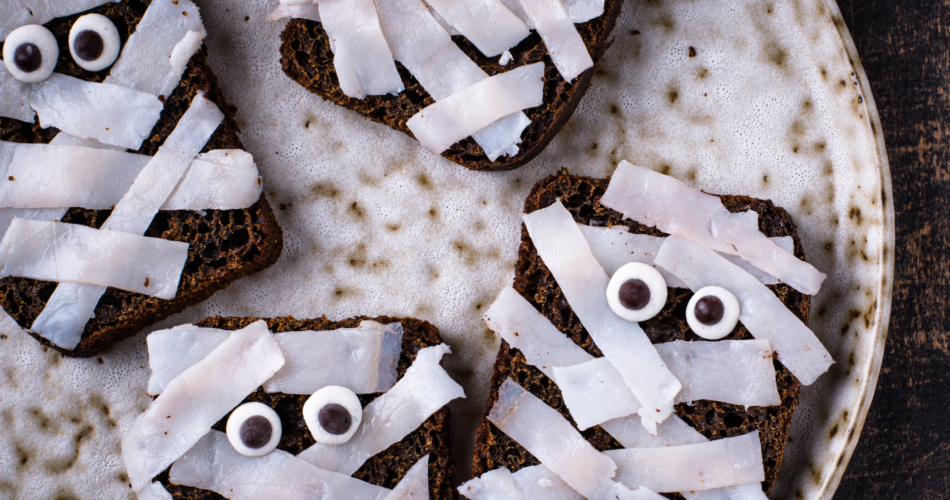 Halloween Ghost Brownies