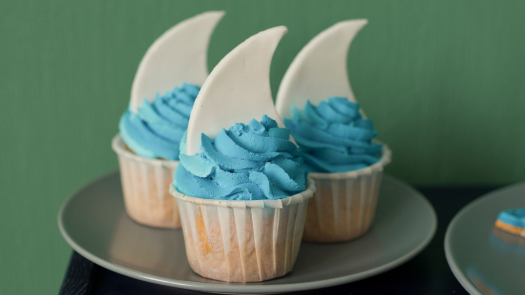 Baby Shark Cupcakes