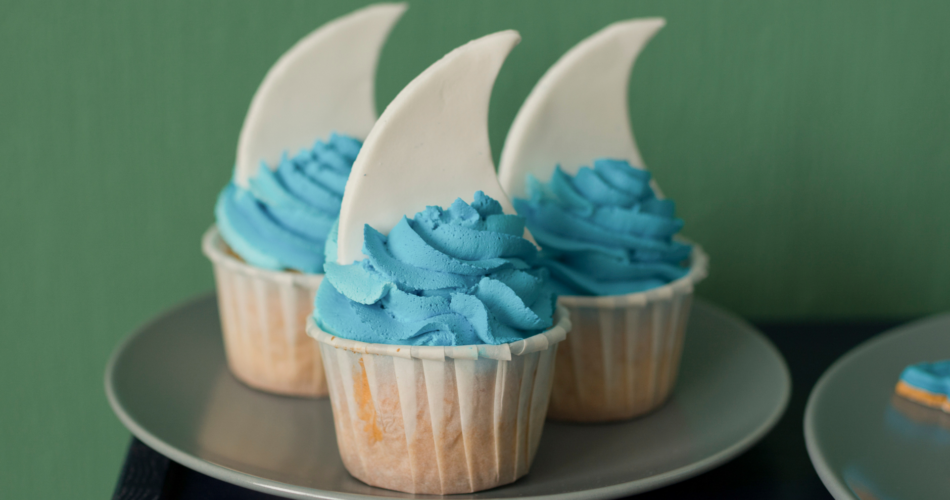 Baby Shark Cupcakes