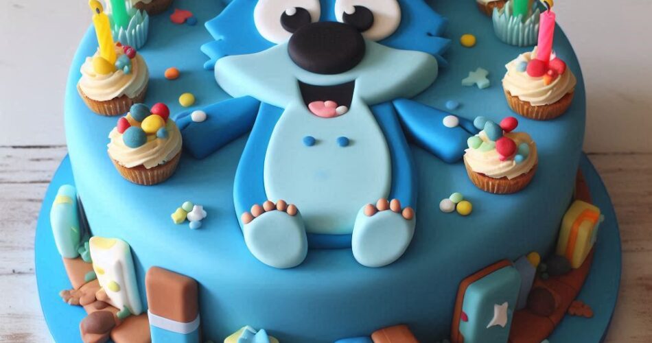 Bluey Cake