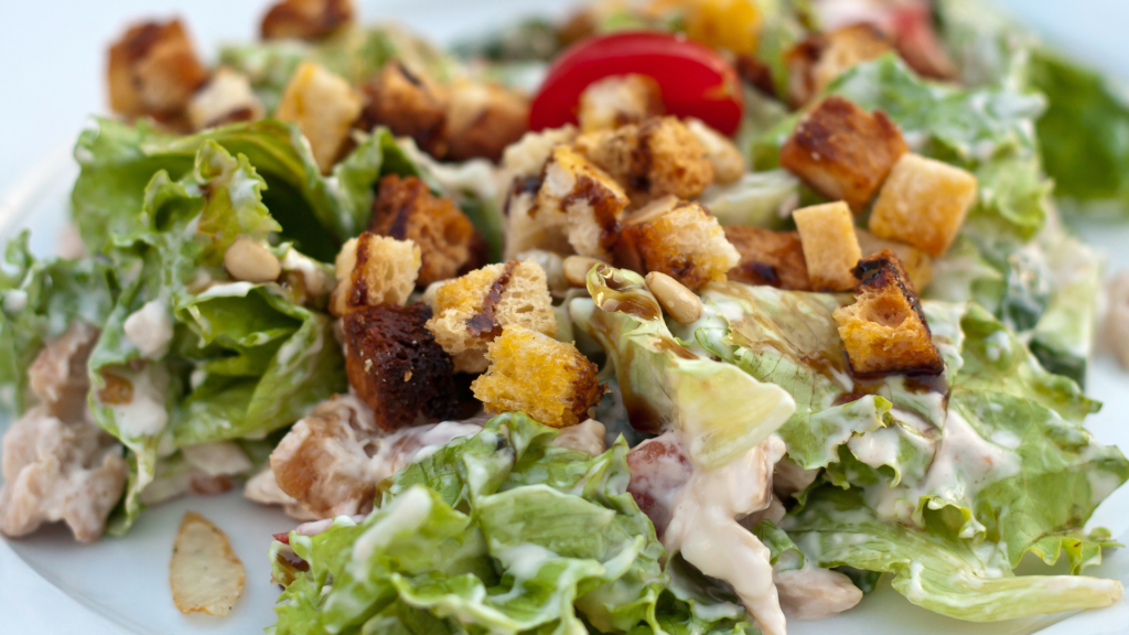 Chicken Bacon Caesar Pasta Salad