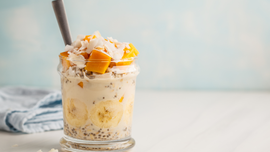 Chia Pudding with Fruit and Nuts