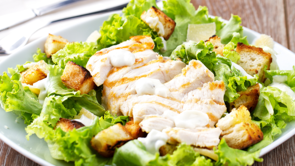 Blackened Chicken Caesar Salad