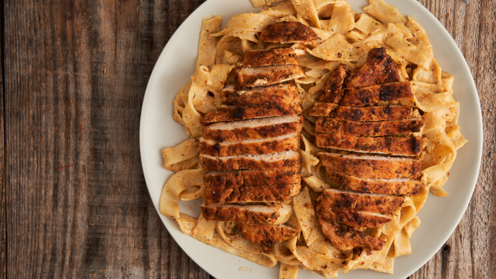 Grilled Chicken Alfredo
