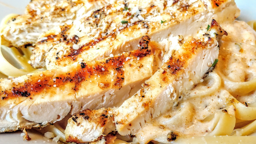 Grilled Chicken Alfredo