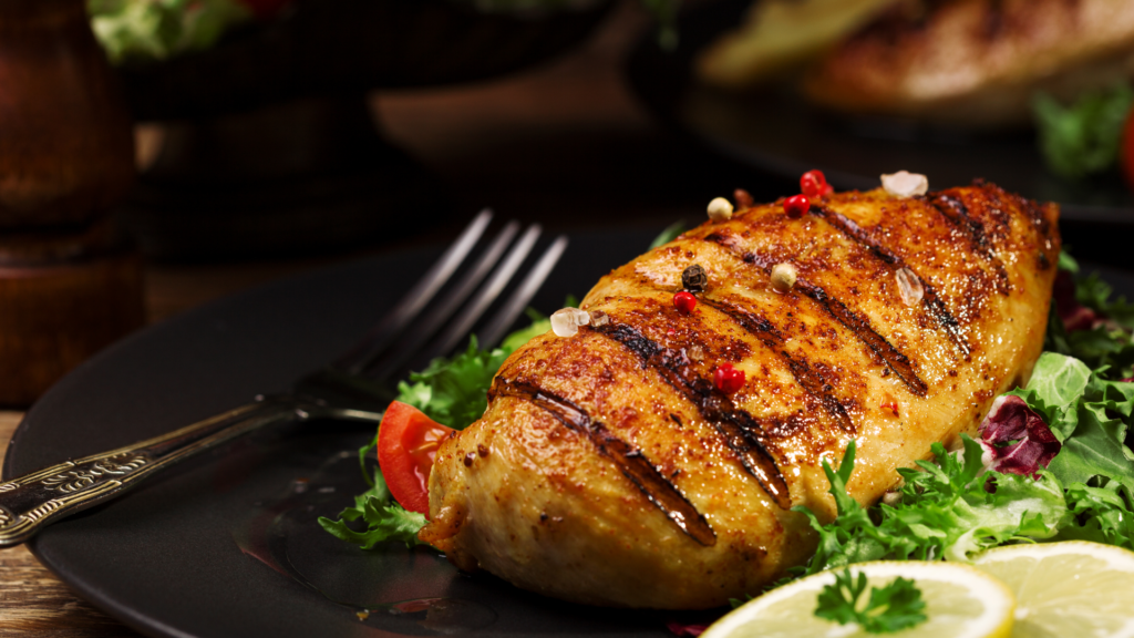 Grilled Chicken Alfredo
