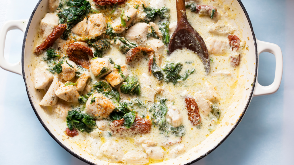 Creamy Parmesan Italian Sausage Soup