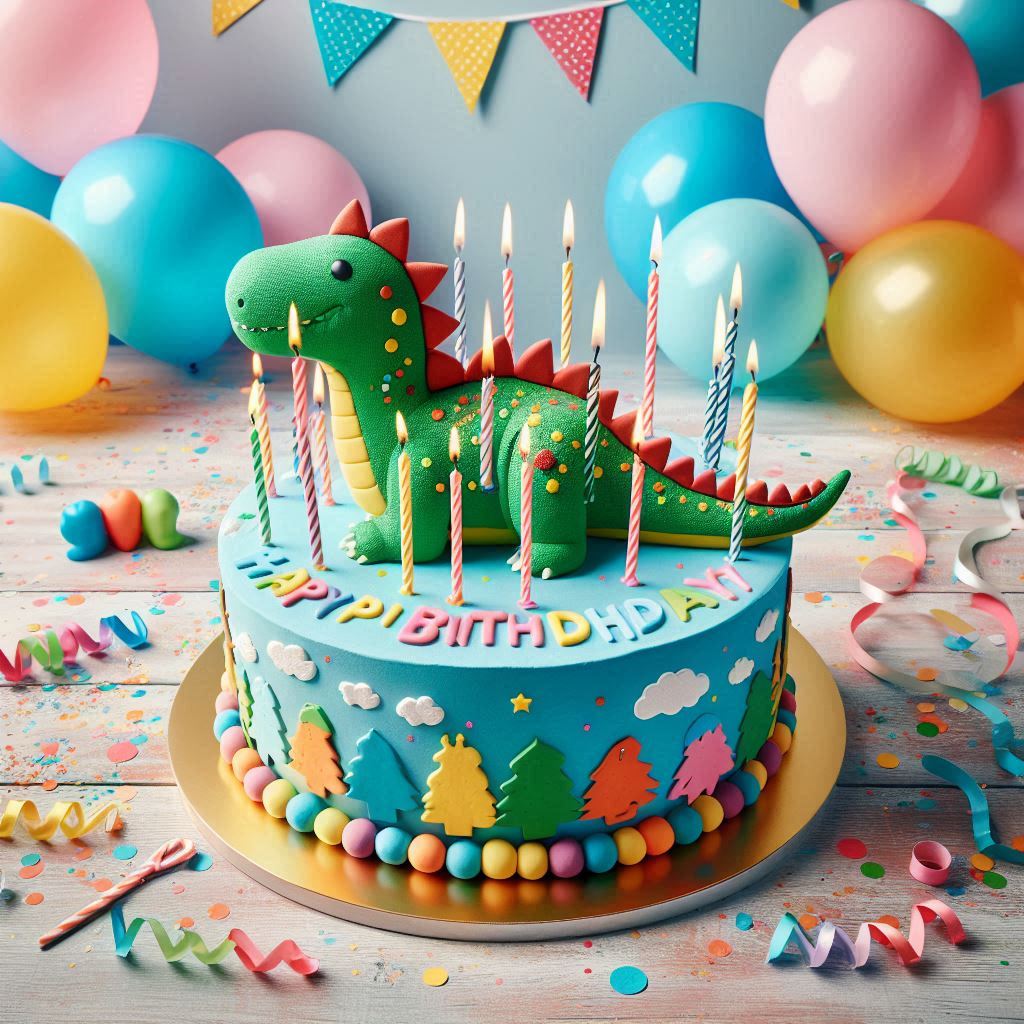 Dinosaur Cake