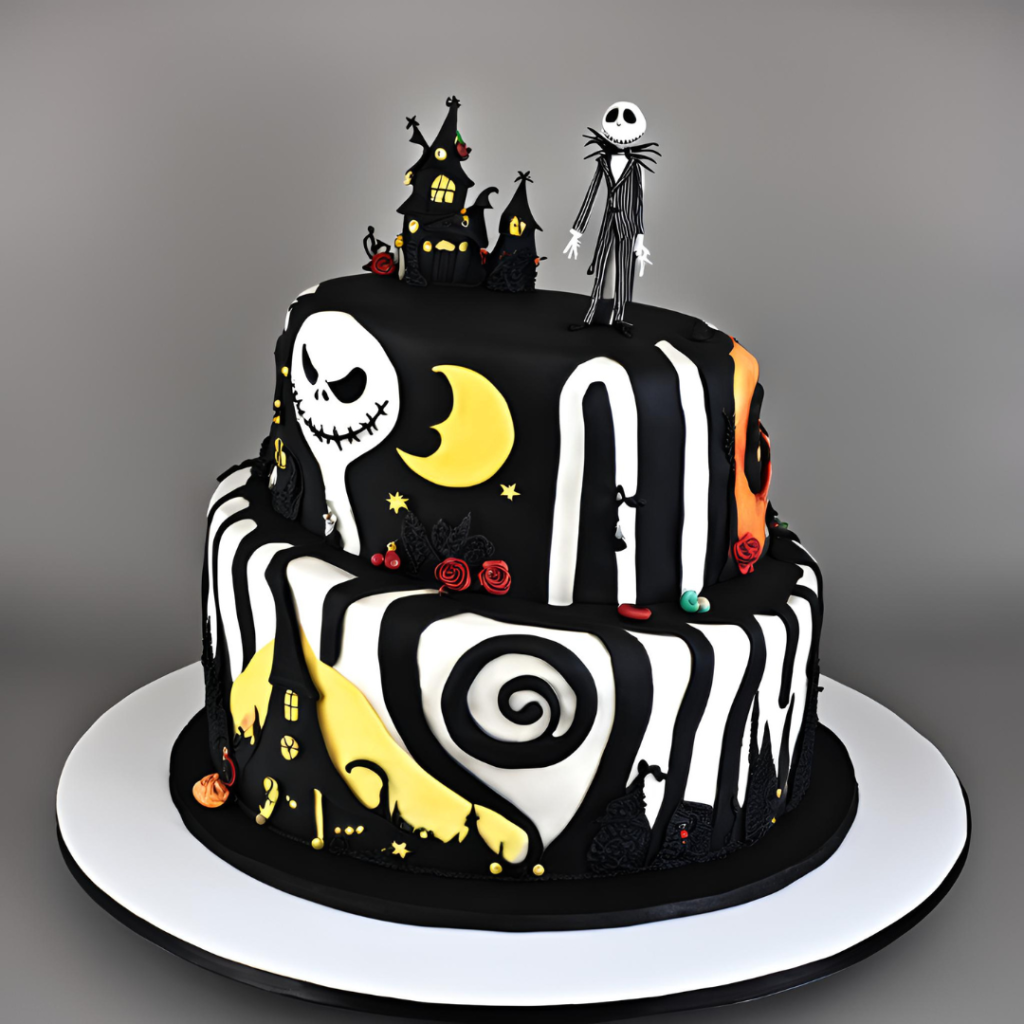 Nightmare Before Christmas Cake